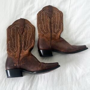 J.B. Dillon Brown Cowboy Boots